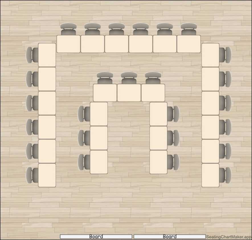 Classroom Seating Chart Templates (Editable)