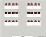 Seating chart template rows 24 seats